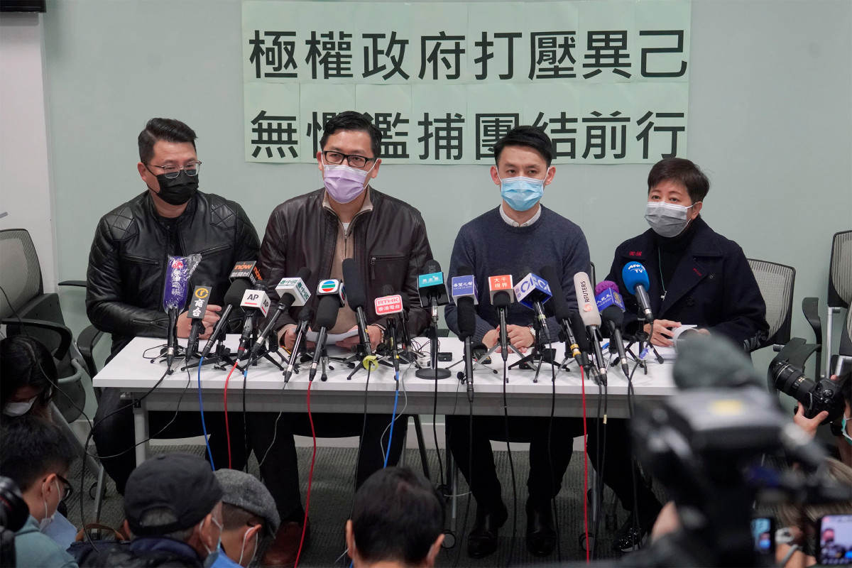 The United States, the United Kingdom, Australia and Canada condemn the Hong Kong arrests
